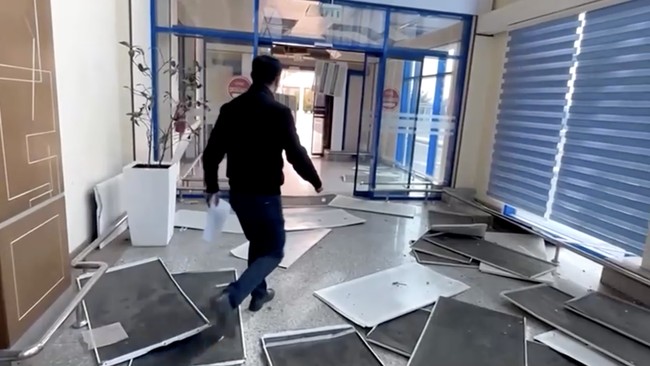 Detik-Detik Mencekam Drone dari Iran Hantam Bandara Azerbaijan