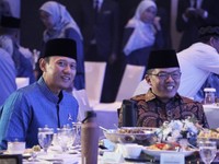 Saat AHY Sapa Sugiono Sahabat: Kita Sudah Mengenal Sejak Usia 15 Tahun