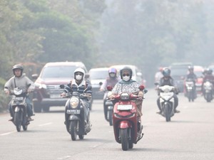 Video: Polusi Udara Pontianak dan Palangka Raya Masih Masuk Taraf Berbahaya