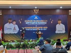 Safari Ramadan NasDem di Jogja, Saan Mustopa Pimpin Konsolidasi