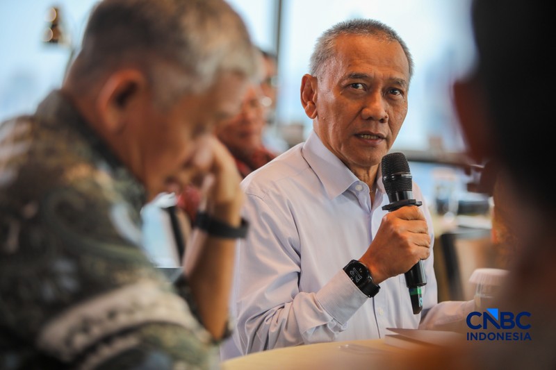 Suasana Energy Forum B50 Edition di Jakarta, Kamis (5/3/2026). (CNBC Indonesia/Faisal Rahman)