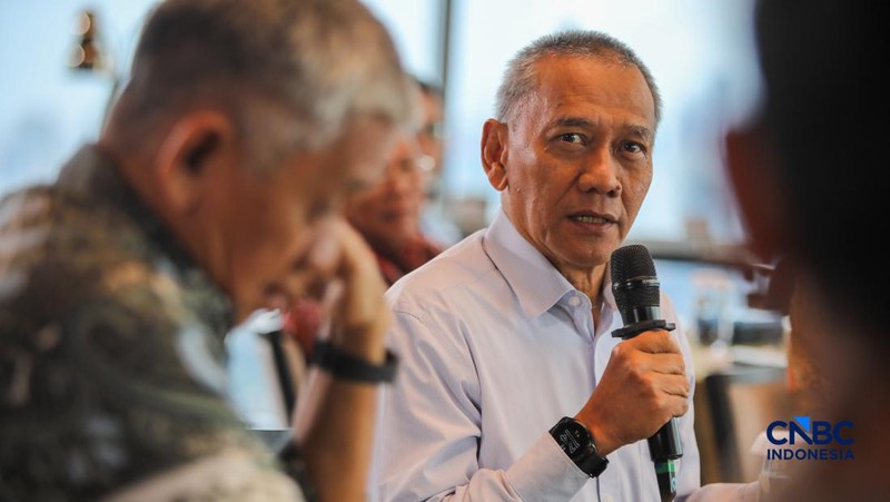 Suasana Energy Forum B50 Edition di Jakarta, Kamis (5/3/2026). (CNBC Indonesia/Faisal Rahman)