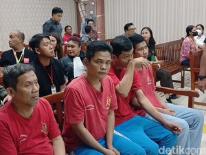 Sidang Vonis 2 WNA-3 WNI di Kasus Penyelundupan 1,9 Ton Sabu Dijadwal Ulang