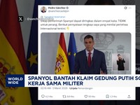 Video: Spanyol Bantah Klaim Gedung Putih Soal Kerja Sama Militer