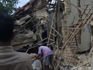 Geger Ledakan Dahsyat di Sumenep, 2 Rumah Rusak
