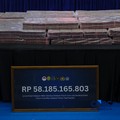 Penampakan Gunungan Duit Hasil Judi Online Disita Negara