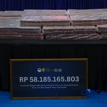 Penampakan Gunungan Duit Hasil Judi Online Disita Negara
