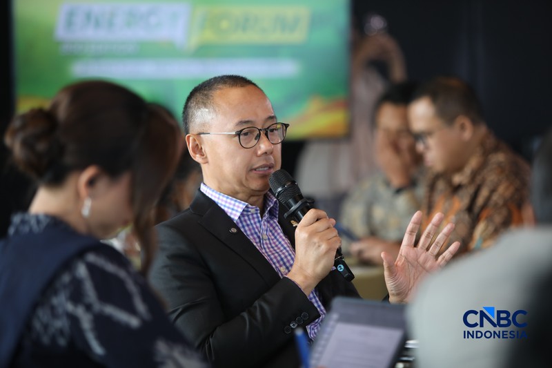 Suasana Energy Forum B50 Edition di Jakarta, Kamis (5/3/2026). (CNBC Indonesia/Faisal Rahman)