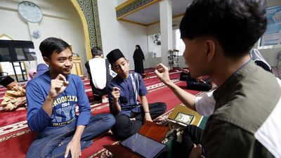 Sekolah Ramadan Inklusif di Gorontalo, Peserta Tuli Belajar Al Quran Isyarat