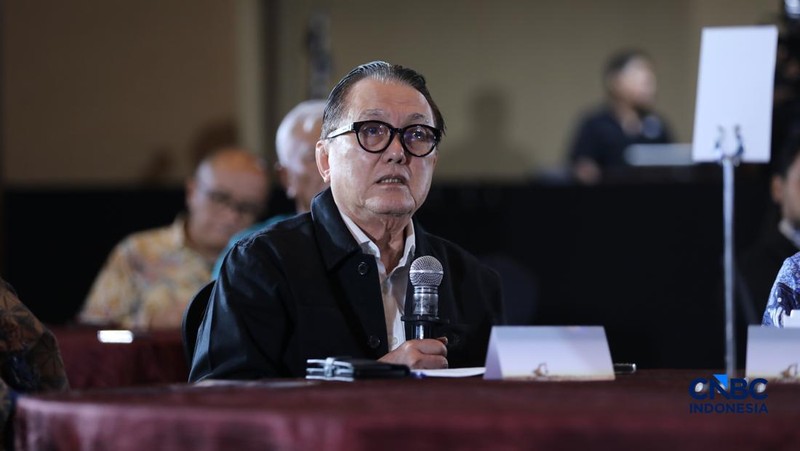 Mining Forum 2026 di Menara Bank Mega, Jakarta, Kamis (6/3/2026). (CNBC Indonesia/Tri Susilo)