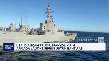 Video: Diancam Trump, Spanyol Kirim Armada Laut ke Siprus Bantu AS
