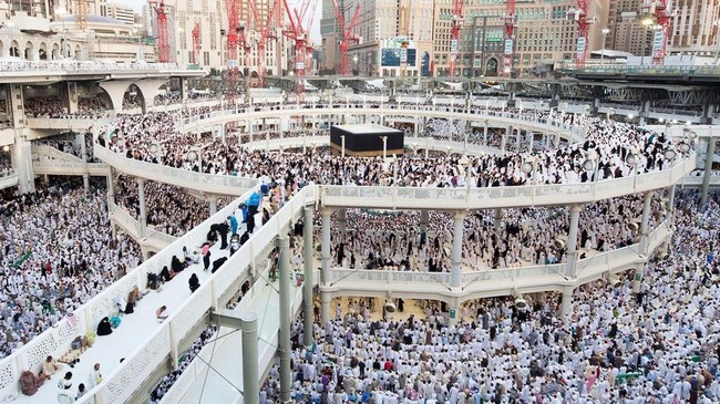 Mataf Masjidil Haram Garapan Waskita Siap Tampung Ratusan Ribu Jemaah