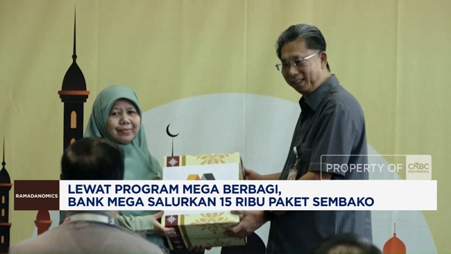 Video: Program Mega Berbagi, Bank Mega Salurkan 15 Ribu Paket Sembako