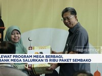 Video: Program Mega Berbagi, Bank Mega Salurkan 15 Ribu Paket Sembako