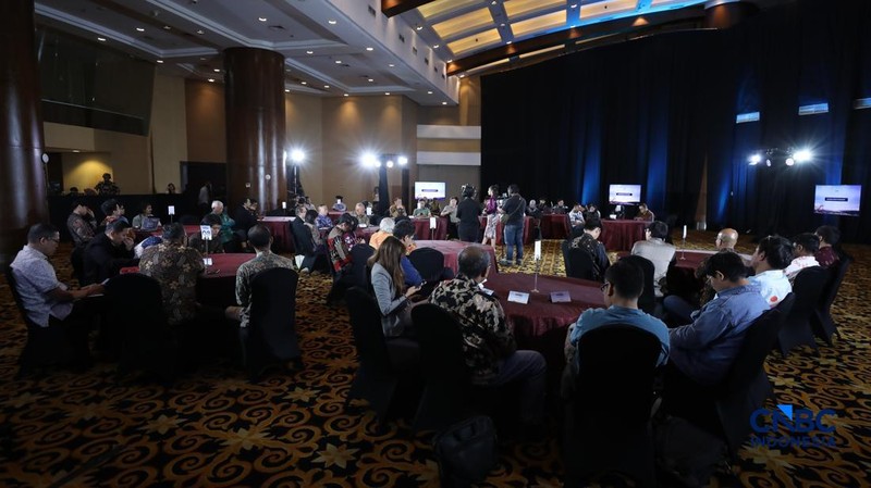 Mining Forum 2026 di Menara Bank Mega, Jakarta, Kamis (6/3/2026). (CNBC Indonesia/Tri Susilo)