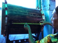 Mengintip Cara Bedug Dibikin di Tanah Abang, Ternyata Pakai Kulit Ini