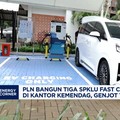 Video: PLN Bangun 3 SPKLU Fast Charging di Kemendag