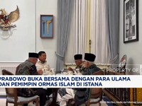 Video: Prabowo Bukber Dengan Ulama & Pemimpin Ormas Islam di Istana