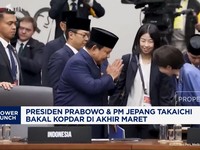 Video:Presiden Prabowo & PM Jepang Takaichi Bakal Kopdar Akhir Maret