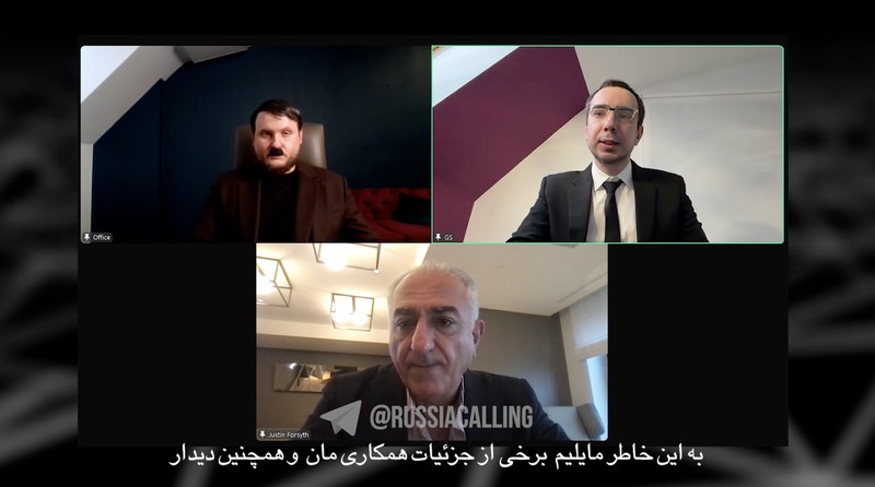 Putra Shah terakhir Iran yang diasingkan, Reza Pahlavi, menjadi korban prank dalam panggilan video yang dilakukan oleh duo komedian Rusia Vladimir Kuznetsov dan Aleksei Stoliarov. (Tangkapan Layar Video Rumble/Vovan &amp; Lexus)