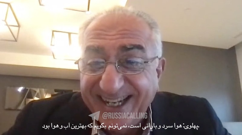 Putra Shah terakhir Iran yang diasingkan, Reza Pahlavi, menjadi korban prank dalam panggilan video yang dilakukan oleh duo komedian Rusia Vladimir Kuznetsov dan Aleksei Stoliarov. (Tangkapan Layar Video Rumble/Vovan &amp; Lexus)