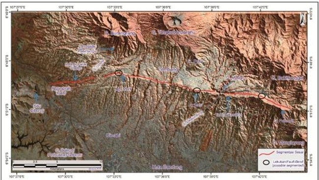 Bandung Terancam Gempa Besar karena Sesar Lembang, Ini Titiknya