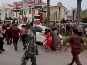 Tahanan di Jambi Kabur Dibantu Keluarga Usai Sidang, Petugas Diserang