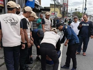 Tim Maung Pemkot Depok Amankan Pria ODGJ yang Pecahkan Kaca Mobil Warga