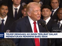 Video: Trump Ingin Terlibat Menentukan Pemimpin Baru Iran