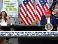 Video: Trump Pecat Menteri Keamanan Dalam Negeri Kristi Noem