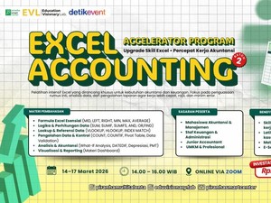 Olah Data Keuangan Lebih Cepat dan Akurat Program Excel Accounting Accelerator