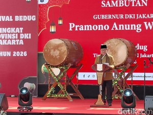 Pramono Buka Festival Bedug DKI, 16 Grup Bakal Tampil saat Malam Takbir di HI