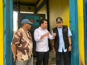 Wagub Emil Sidak Pintu Air Kuro, Begini Upaya Tangani Banjir Lamongan