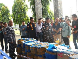 Penyelundupan 1,4 Ton Sianida dari Filipina Digagalkan di Sulut