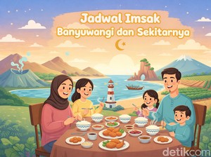 Jadwal Imsak Banyuwangi dan Sekitarnya Rabu 18 Maret 2026