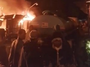 Rumah-Pasar Darurat Ngawen Blora Terbakar, Kerugian Capai Miliaran Rupiah