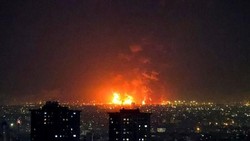 Serangan Israel Sasar 5 Titik Fasilitas Minyak Iran, 4 Orang Tewas