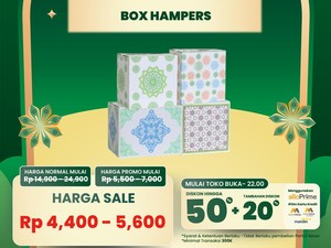 Cari Box Hampers? Ke Transmart Full Day Sale Aja