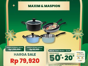 Peralatan Masak Murah Meriah di Transmart Full Day Sale, Serbu!
