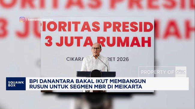 Video: BPI Danantara Akan Membangun Rusun MBR di Meikarta