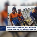 Video: Cegah Banjir, Rel Kereta Pekalongan Ditinggikan Jelang Lebaran