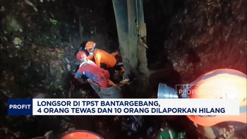 Video: Longsor di TPST Bantargebang, 4 Orang Tewas