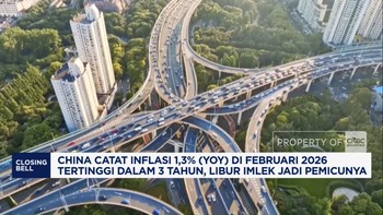 Video: China Catat Inflasi 1,3% di Februari 2026 Tertinggi di 3 Tahun