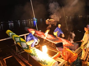Dentuman 229 Meriam Karbit Siap Menyambut Lebaran di Pontianak