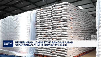 Video: Punya 27,9 Juta Ton, Pemerintah Jamin Stok Beras Cukup 324 Hari