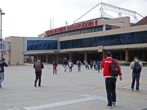 519 Personel Gabungan Disiagakan di Bandara SMB II Selama Mudik Lebaran