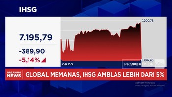 Video: Perang Picu Panic Selling, IHSG Anjlok Lebih 5% Ke 7.100-an