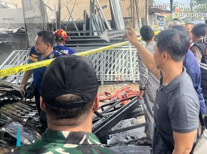 Bengkel Las di Seririt Buleleng Ludes Terbakar, Kerugian Capai Rp 500 Juta