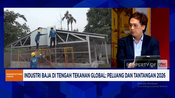 Video: Bersaing Dengan China, Baja Ringan RI Sulit Tembus Pasar ASEAN