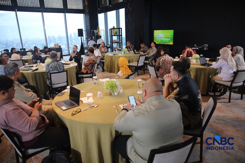 Suasana Energy Forum B50 Edition di Jakarta, Kamis (5/3/2026). (CNBC Indonesia/Faisal Rahman)